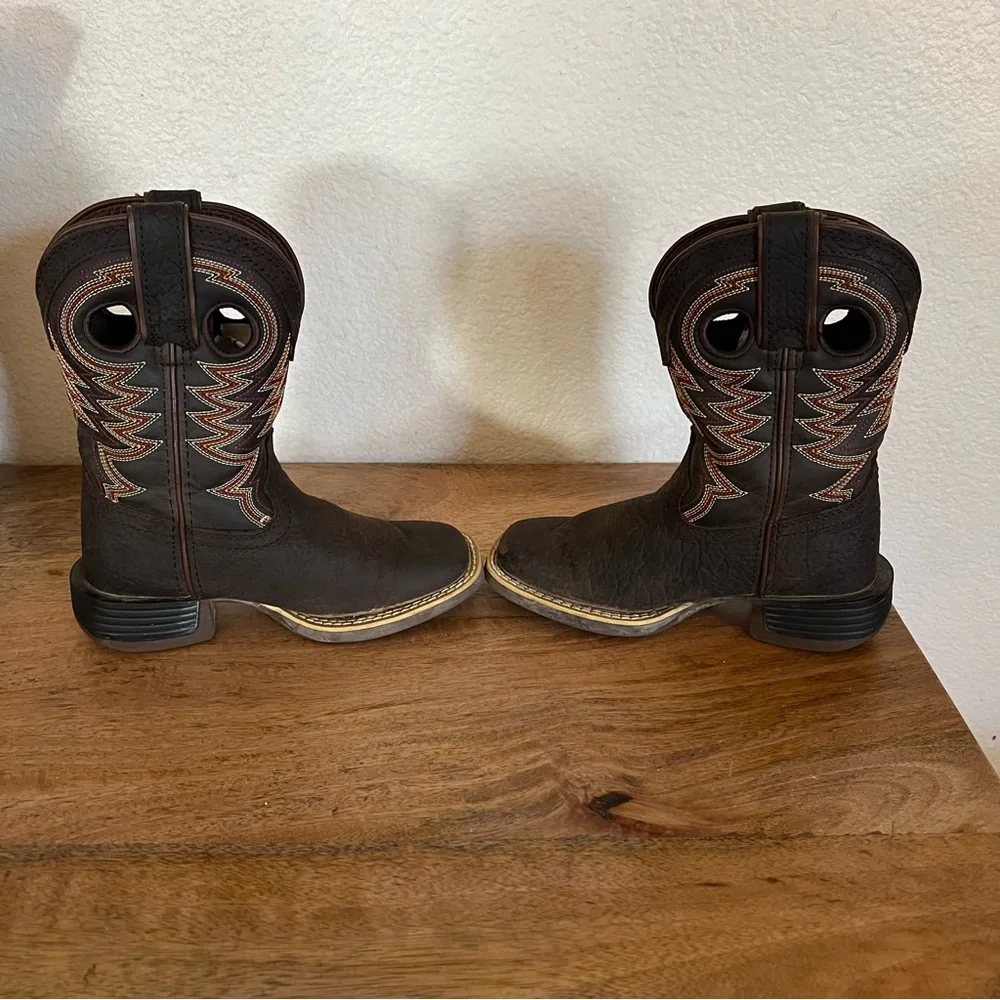 Durango® Lil' Rebel Pro™ Little Kid's Brown Western Boot Size 10M